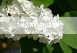 为什么抖音刷礼物过量？