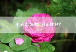 抖音怎么发20抖币红包？