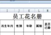 用excel表格快速录入员工花名册 含公式优质