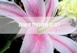 鼓励侄女的抖音说说？