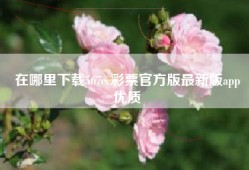 在哪里下载567cc彩票官方版最新版app
优质