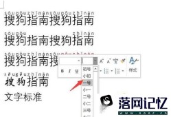 word文档的文字怎么修改成标准格式？优质