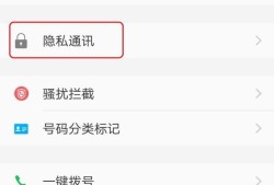 vivo手机设置隐私联系人或电话信息优质