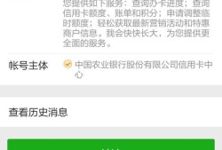 微信绑定信用卡后怎么查询信用卡账单明细优质