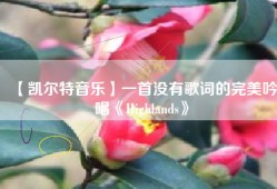 【凯尔特音乐】一首没有歌词的完美吟唱《Highlands》