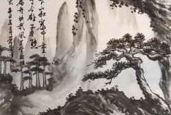 苍雪清竹画山水：青萍白鸟浑无恨，闲看芙蕖落玉簪