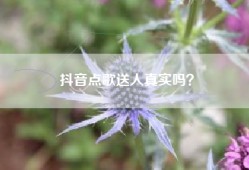 抖音点歌送人真实吗？