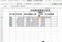 如何运用Excel制作应收账款账龄分析表优质