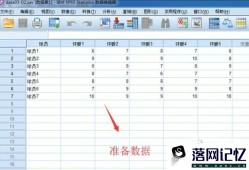 SPSS软件中如何对数据进行转置优质