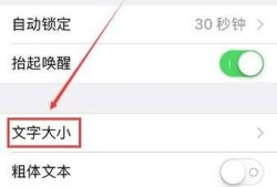 苹果手机的字体如何放大优质