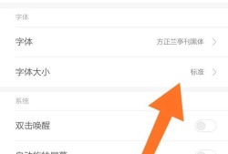 小米手机系统字体大小怎么设置优质