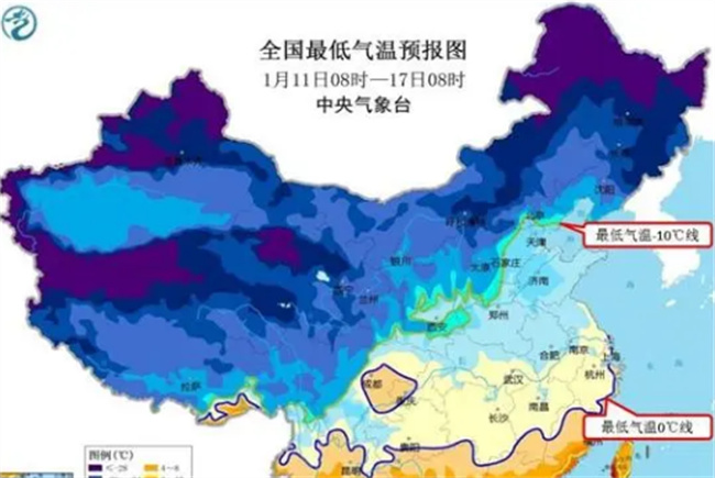 今年首场寒潮最强雨雪主要是在哪些地方  第2张