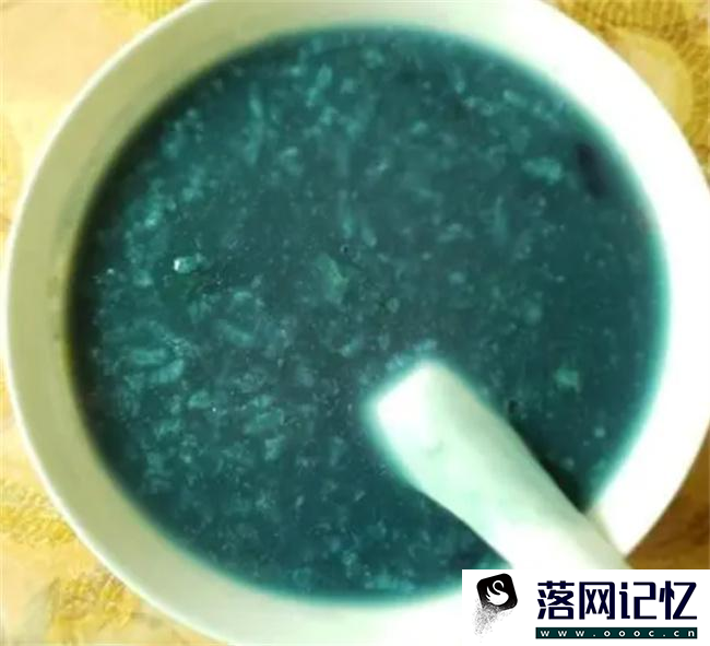 紫薯煮粥怎么是蓝绿色可以吃吗  第1张