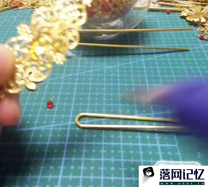 精美发簪手工制作过程优质  第3张