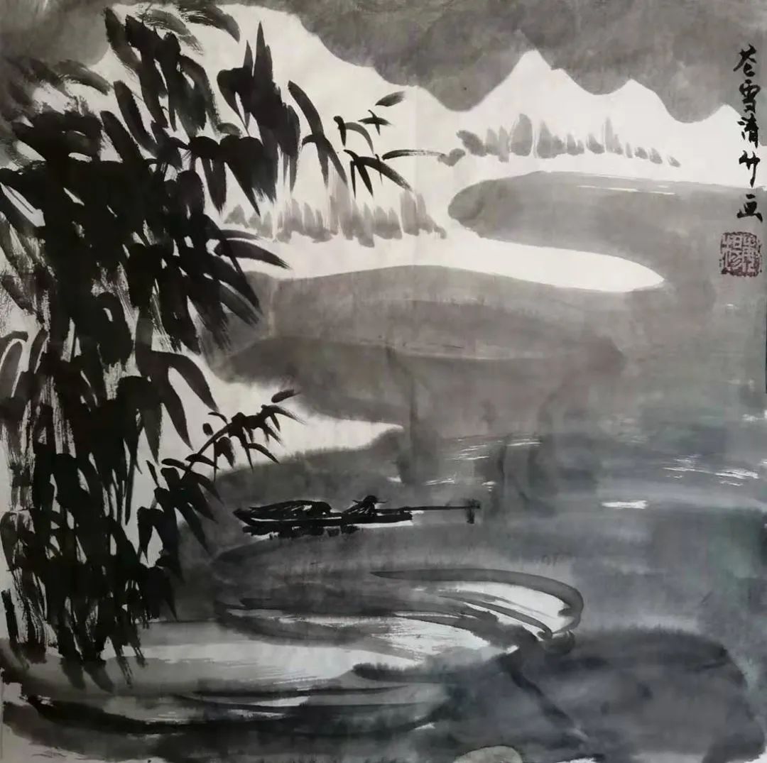 苍雪清竹：尚有绿醪催入梦，梦中只恐更思卿  第3张