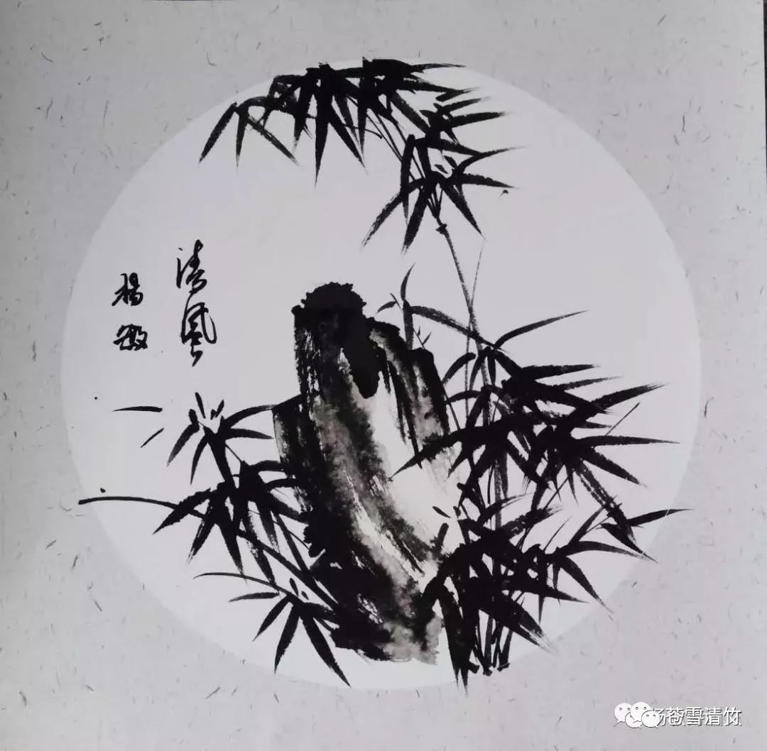 苍雪清竹：一怀相思幽冷月，轻愁许在眉稍  第5张