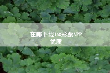 在哪下载168彩票APP
优质  第106张