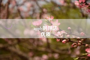 apply的用法
优质  第78张