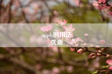 apply的用法
优质  第44张