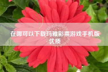 在哪可以下载玛雅彩票游戏手机版
优质  第38张