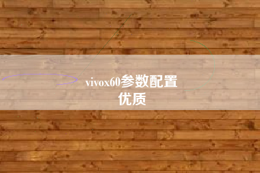 vivox60参数配置
优质  第6张